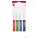 Flipchart marker készlet, 1-3 mm, kúpos, ICO "Artip 11", 4 különböző szín