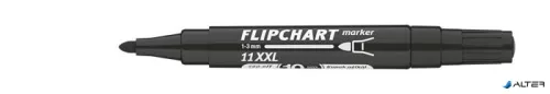 Flipchart marker, 1-3 mm, kúpos, ICO "Artip 11 XXL", fekete