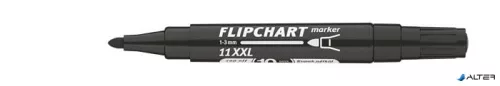 Flipchart marker, 1-3 mm, kúpos, ICO "Artip 11 XXL", fekete