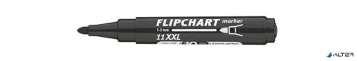 Flipchart marker, 1-3 mm, kúpos, ICO "Artip 11 XXL", fekete