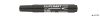 Flipchart marker, 1-3 mm, kúpos, ICO "Artip 11 XXL", fekete