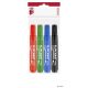 Flipchart marker készlet, 1-3 mm, kúpos, ICO "Artip 11 XXL", 4 különböző szín