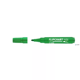   Flipchart marker, 1-3 mm, kúpos, ICO "Artip 11 XXL", zöld