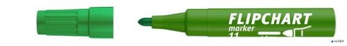 Flipchart marker, 1-3 mm, kúpos, ICO 'Artip 11', zöld