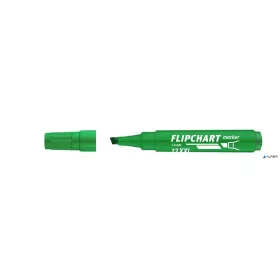   Flipchart marker, 1-4 mm, vágott, ICO "Artip 12 XXL", zöld