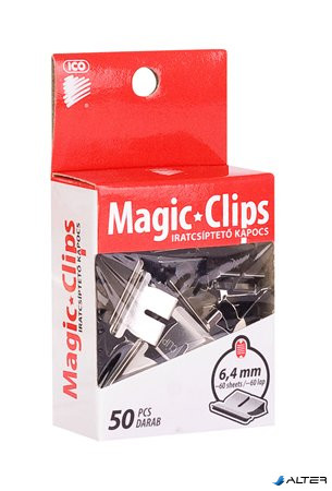 Kapocs, 6,4 mm, ICO "Magic Clip"