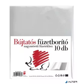 Füzetborító, A4, PP, víztiszta, ICO "Süni"