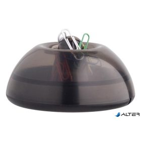   Gemkapocstartó, mágneses, ICO "Lux", áttetsző fekete