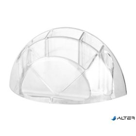   Írószer és jegyzettömbtartó, ICO "Smart", víztiszta