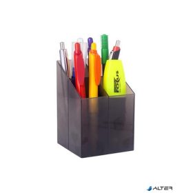Írószertartó, ICO, füstszínű
