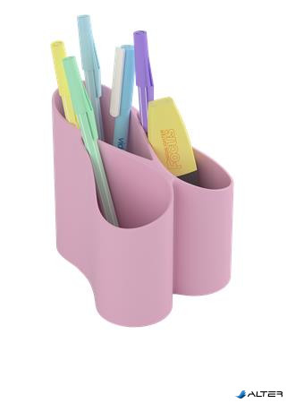 Írószertartó, ICO "Lux", pasztell rózsaszín