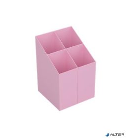 Írószertartó, ICO, pasztell rózsaszín