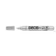 Lakkmarker, 2-4 mm, ICO "Decomarker" ezüst