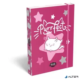 Füzetbox, A5, LIZZYSULI, "Kit tok Stars Purrfect"