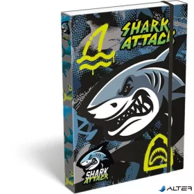 Füzetbox, A4, LIZZYSULI, "Shark Attack"
