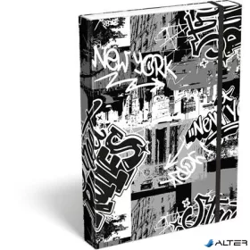Füzetbox, A4, LIZZYSULI, "Street Rules"