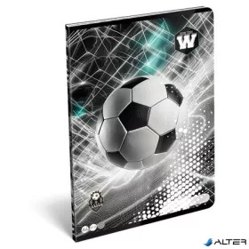   Füzet, tűzött, A4, kockás, 32 lap LIZZYSULI, "Top League"