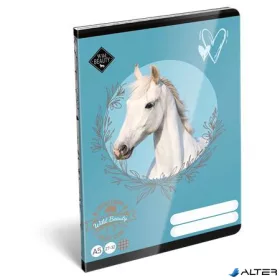   Füzet, tűzött, A5, kockás, 32 lap LIZZYSULI, "Wild Beauty, Sport Club","27-32"
