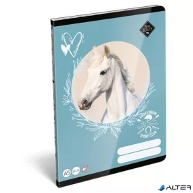   Füzet, tűzött, A5, sima, 32 lap LIZZYSULI, "Wild Beauty, Sport Club", "20-32"