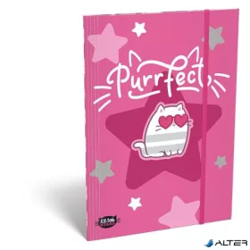   Gumis mappa, karton, A5, LIZZYSULI, "Kit tok Stars Purrfect"