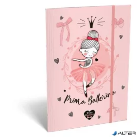   Gumis mappa, karton, A4, LIZZYSULI, "Tiny Dancer, Lovely Ballerina"