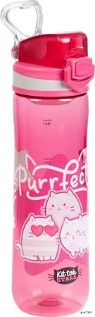 Kulacs, 600 ml, LIZZYSULI, "Kit tok Stars Purrfect"