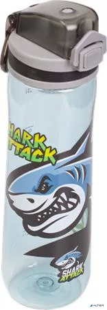 Kulacs, 600 ml, LIZZYSULI, "Shark Attack"