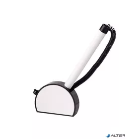   Ügyféltoll, 0,8 mm, fekete-fehér tolltest, ICO, "Mini", kék