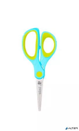 Olló display, iskolai, hegyes, 13 cm, ICO "Süni", vegyes szín