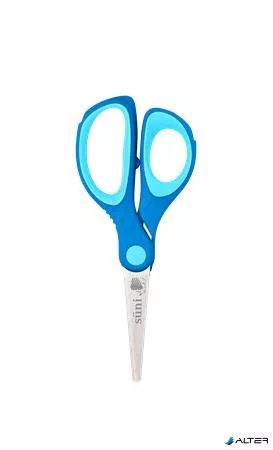 Olló display, iskolai, hegyes, 13 cm, ICO "Süni", vegyes szín