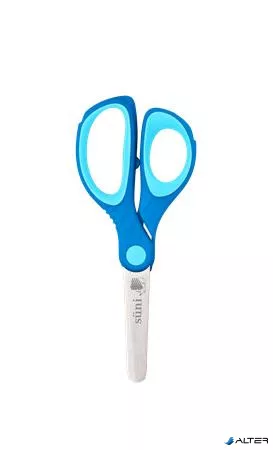 Olló display, iskolai, kerek, 13 cm, ICO "Süni", vegyes szín