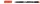 Alkoholos marker, OHP, 2-3 mm, B, ICO, piros