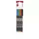 Alkoholos marker készlet, OHP, 2-3 mm, B, ICO, 4 különböző szín