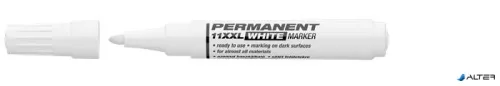 Alkoholos marker, 1-3 mm, kúpos, ICO "Permanent 11 XXL", fehér