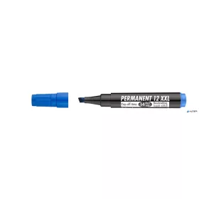   Alkoholos marker, 1-4 mm, vágott, ICO "Permanent 12 XXL", kék