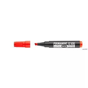   Alkoholos marker, 1-4 mm, vágott, ICO 'Permanent 12 XXL', piros