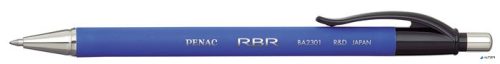 Golyóstoll, 0,7 mm, nyomógombos, PENAC 'RBR', kék