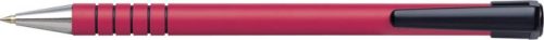 Golyóstoll, 0,7 mm, nyomógombos, PENAC 'RB-085B', piros