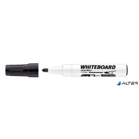   Tábla- és flipchart marker, 1-3 mm, kúpos, ICO "Plan", fekete