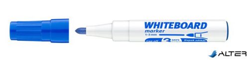 Tábla- és flipchart marker, 1-3 mm, kúpos, ICO 'Plan', kék