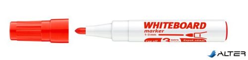 Tábla- és flipchart marker, 1-3 mm, kúpos, ICO 'Plan', piros