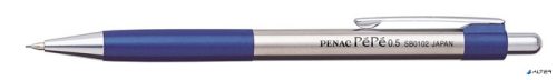 Nyomósirón, 0,5 mm, kék tolltest, PENAC 'PéPé'