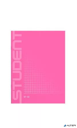 Füzet, tűzött, A4, kockás, 32 lap, ICO "Student", "87-32"