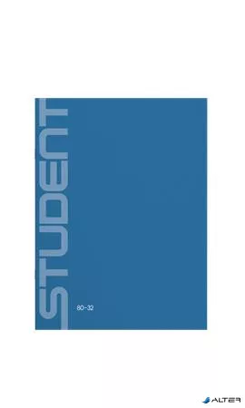 Füzet, tűzött, A4, sima, 32 lap, ICO "Student", "80-32"