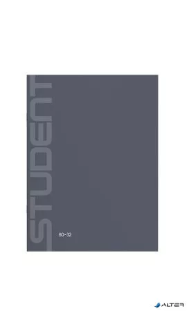 Füzet, tűzött, A4, sima, 32 lap, ICO "Student", "80-32"