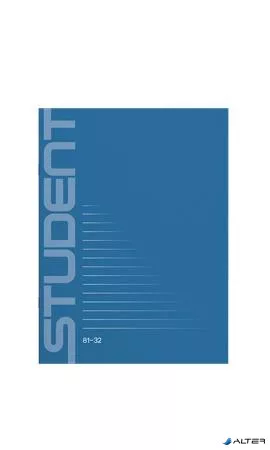 Füzet, tűzött, A4, vonalas, 32 lap, ICO "Student", "81-32"