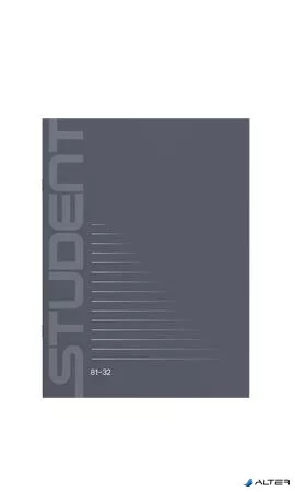 Füzet, tűzött, A4, vonalas, 32 lap, ICO "Student", "81-32"