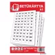 Betűkártya, A5, ICO "Süni"