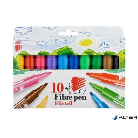   Filctoll készlet, 1-3 mm, ICO "Süni", 10 különböző szín