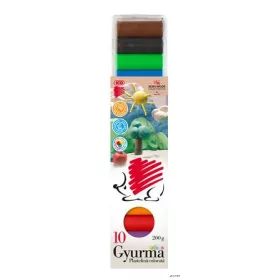 Gyurma, 200 g, ICO "Süni", színes